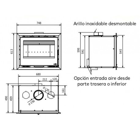 Insertable Teide 80 90 100