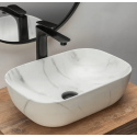 lavabo oval calacatta