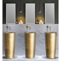 lavabo alto oro