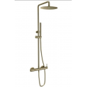 columna ducha loop oro mate cepillado