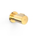 llave paso oro brillo