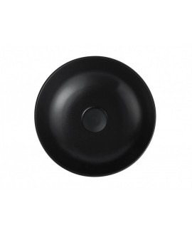 lavabo black round
