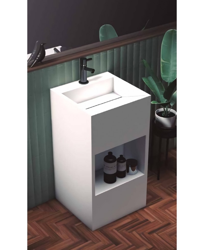 Desagüe valvula lavabo universal click clack blanco brillo compatible  lavabos con y sin rebosadero